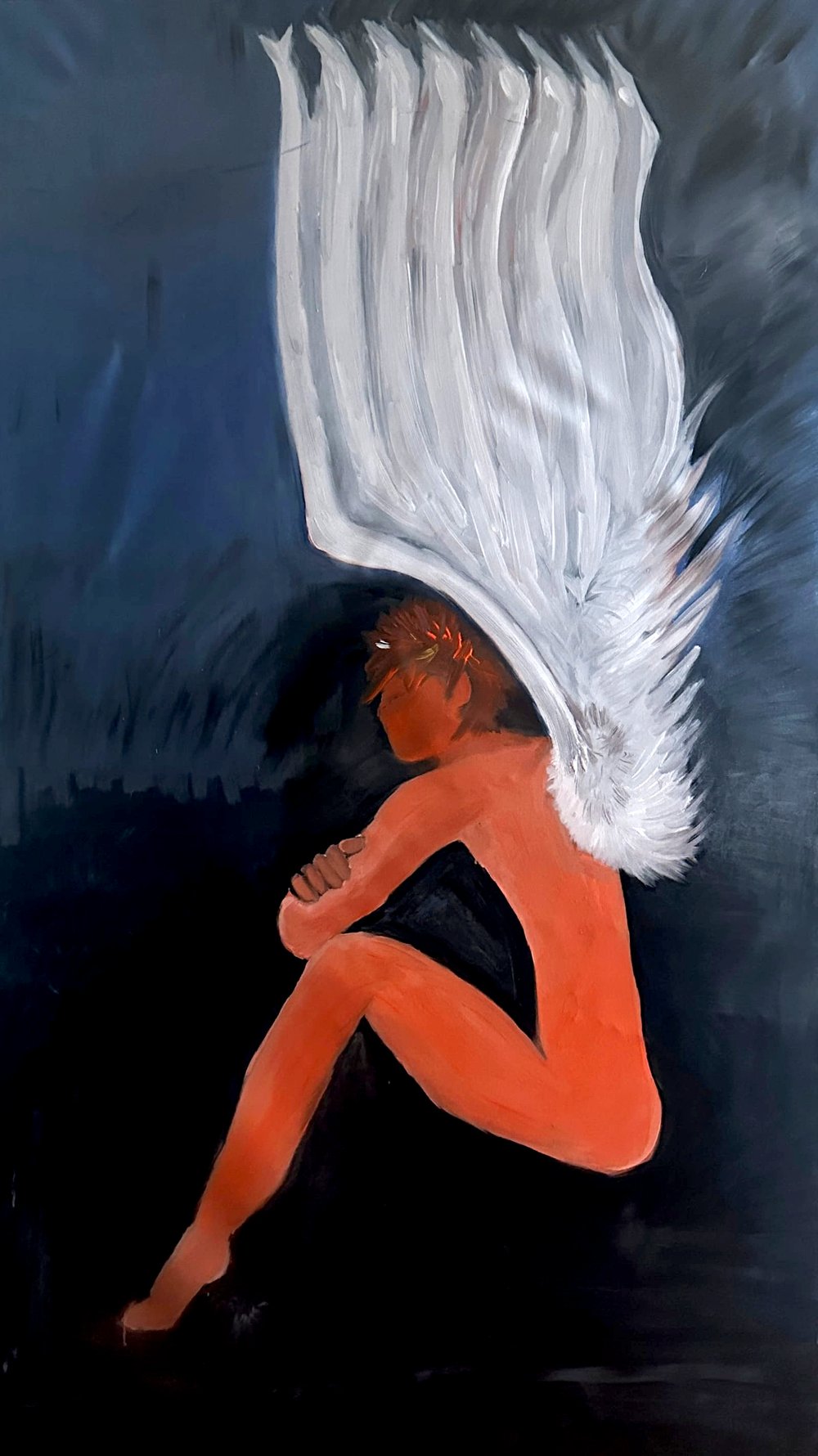 Painting titled Eros